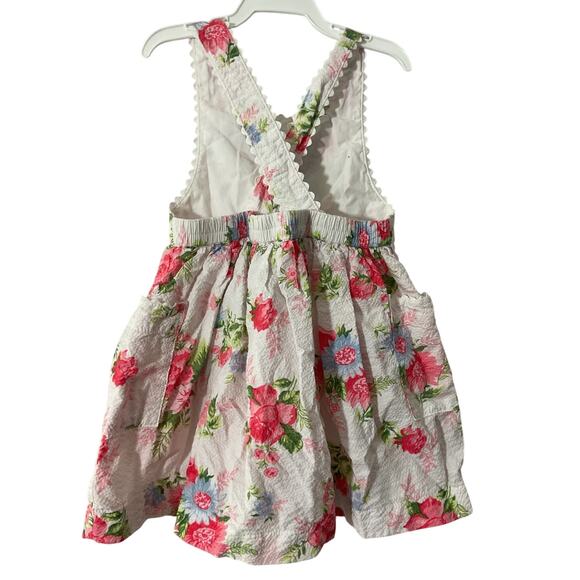 Baby Gap Y2K White Floral Sundress 18/24 Mos. - Picture 4 of 6